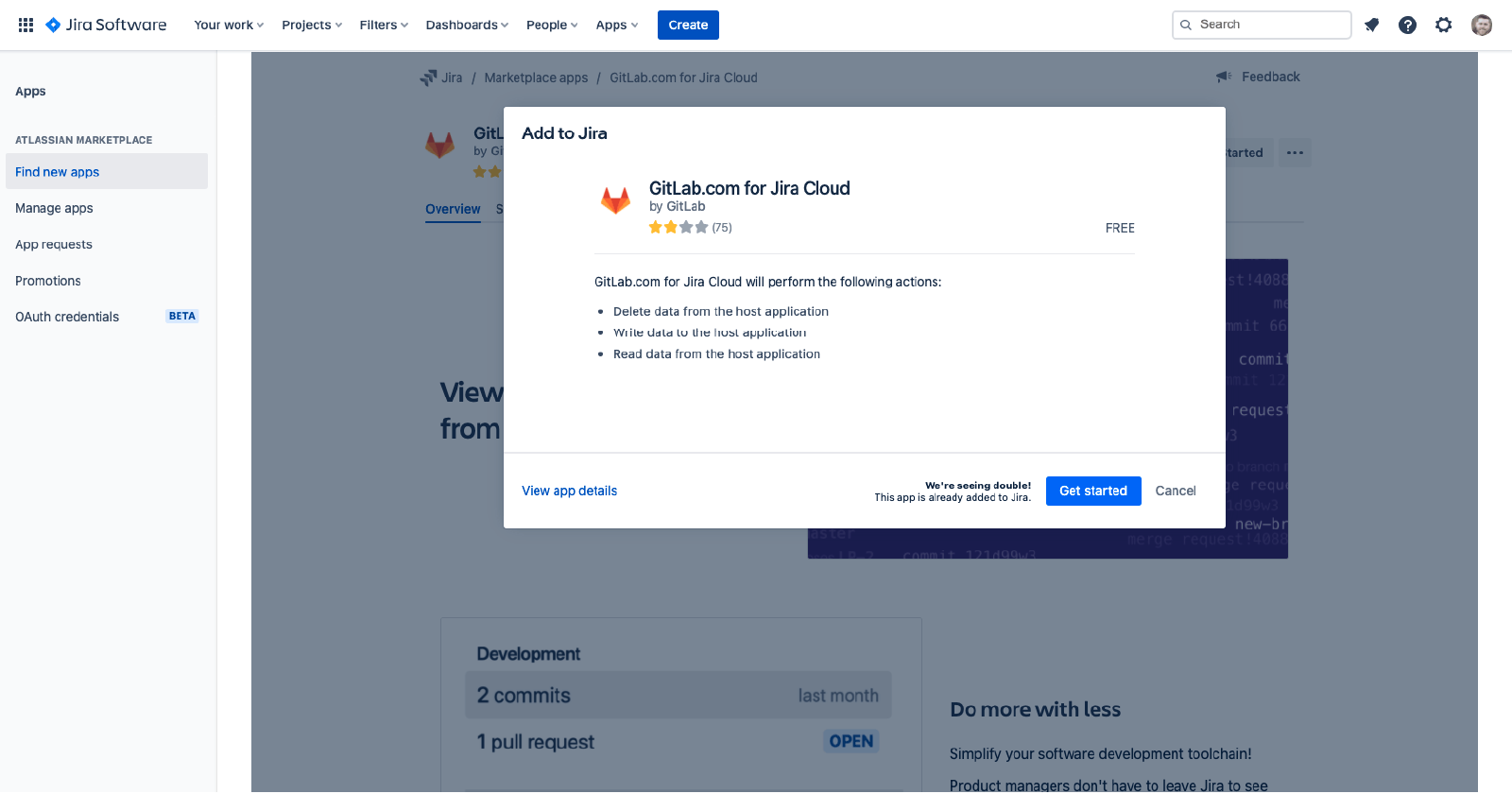 Enable gitlab deployments in jira atlassian